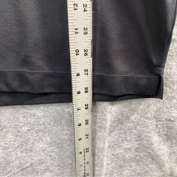 Nike Golf Mens Black/White Logo SS Performance Polo Size‎ LG - Picture 4 of 8